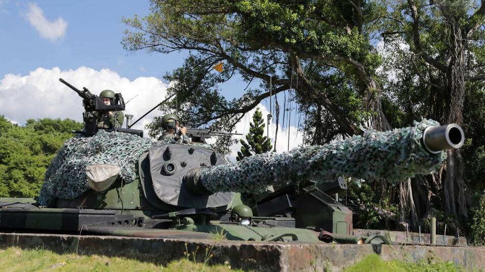 Ejercicios militares de Taiwán_Reuters