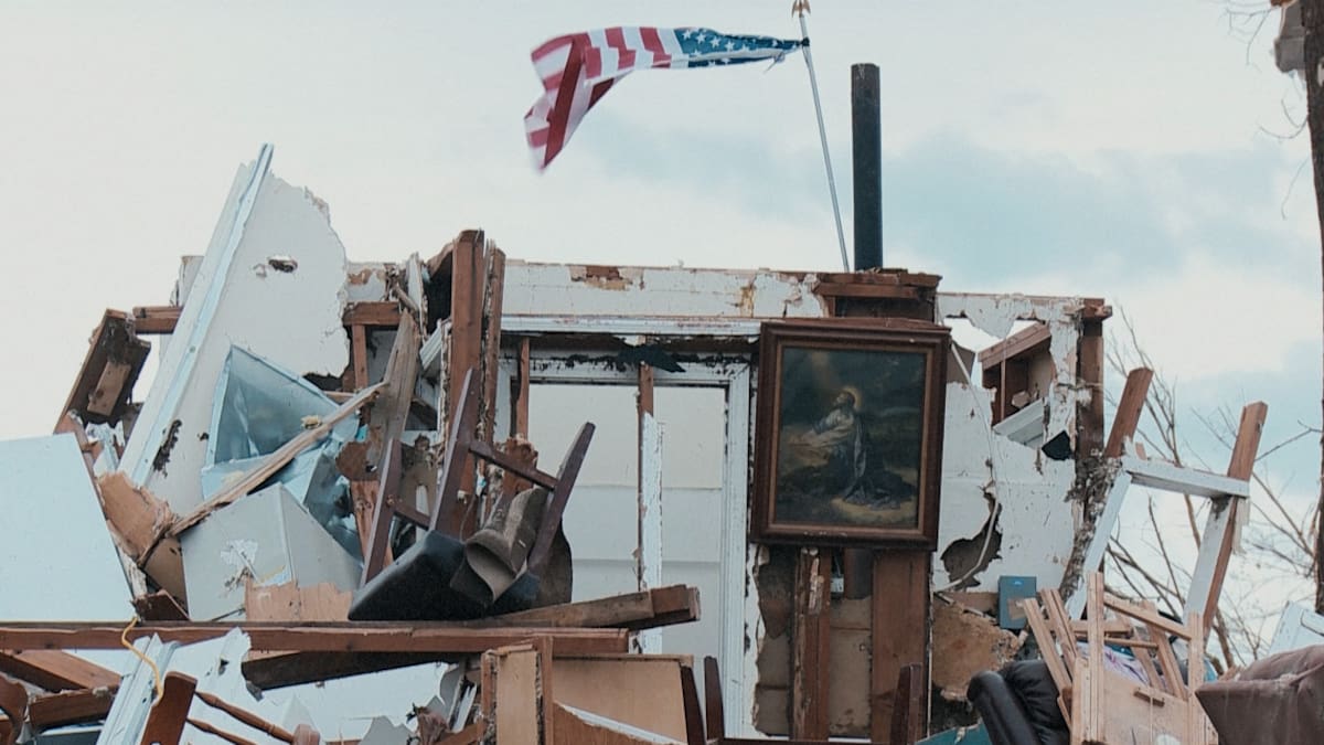 Tornado: Atrapados en la tormenta. Foto: Netflix.