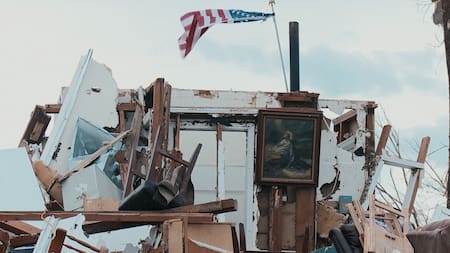 Tornado: Atrapados en la tormenta. Foto: Netflix.