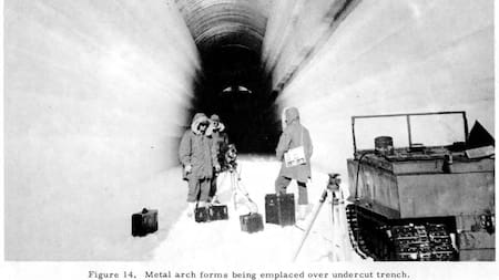 La base militar Camp Century. Foto: Wikipedia.