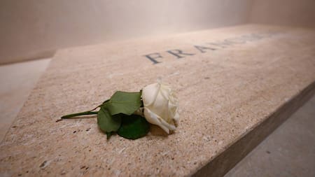 La tumba del papa Francisco. Foto: Vaticano