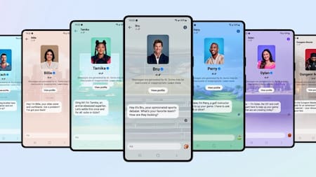 Meta AI es un nuevo asistente tipo ‘chatbot’. Foto: Meta.