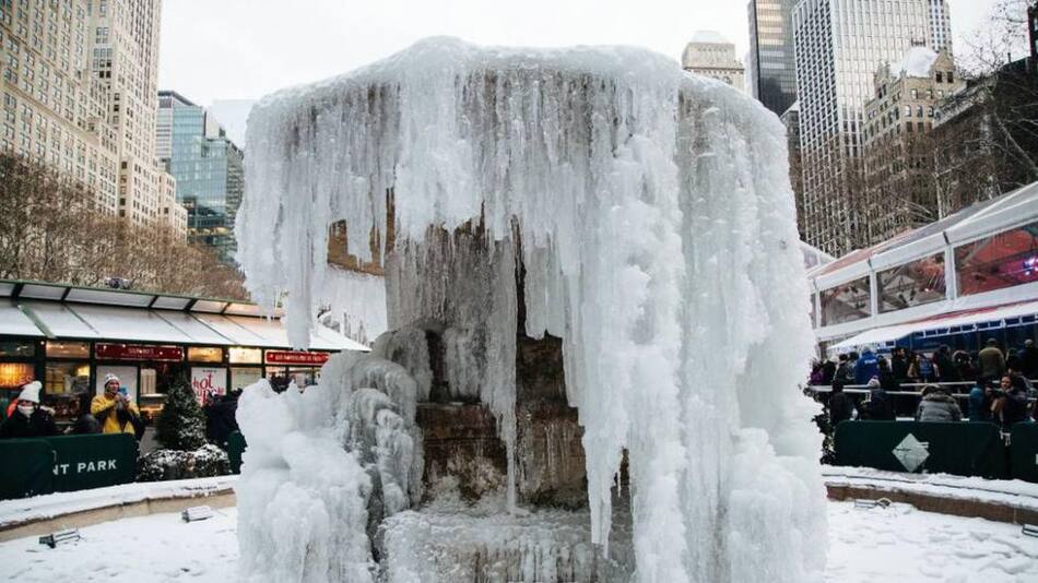 Ola de frío en Canadá