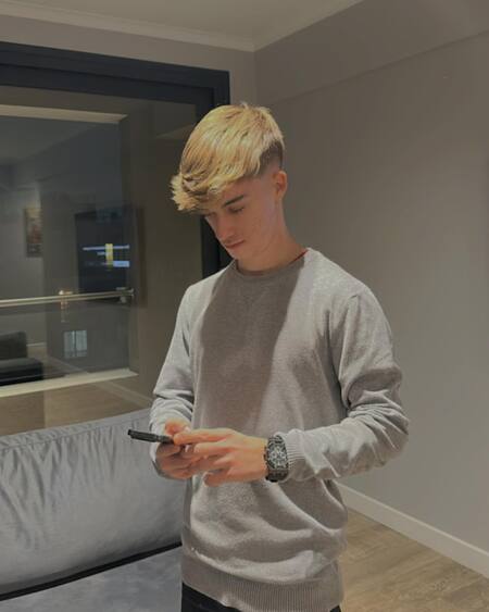 Franco Saulle, el joven asesinado. Foto: Instagram/_francosaulle