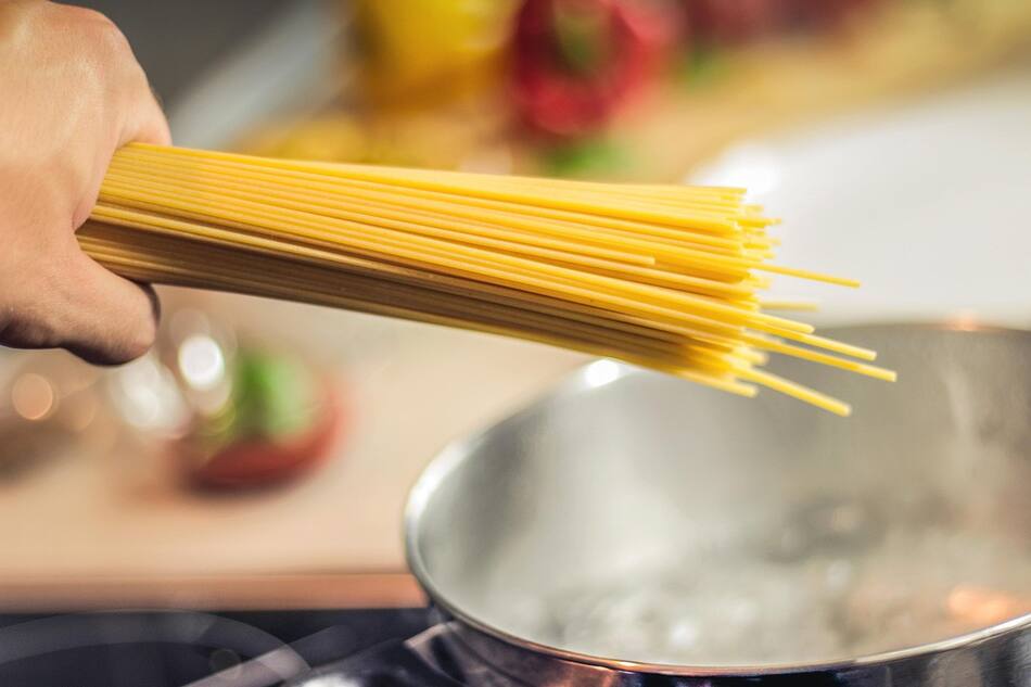 Fideos, pasta, cocina italiana. Foto: Pixabay.