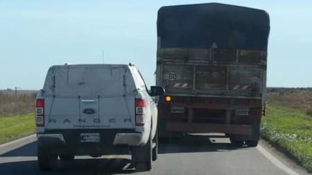 Camión, ruta, tránsito. Foto: NA