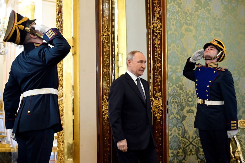 Vladimir Putin, presidente de Rusia. Foto: ReutersAlexander Nemenov
