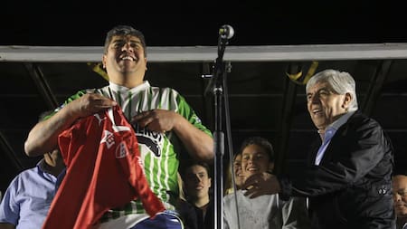 Pablo Moyano y Hugo Moyano (NA)