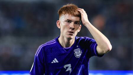 Valentín Barco, Selección Argentina. Foto: X @Argentina