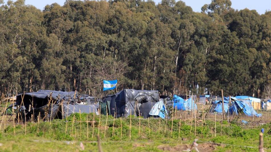Toma de tierras, Guernica, Agencia NA