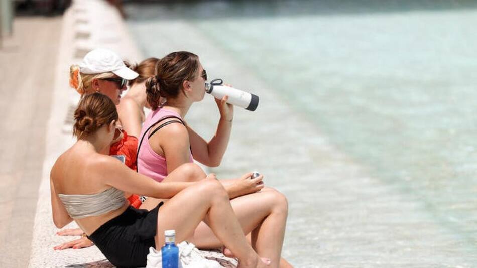Ola de calor, verano. Foto: Reuters.
