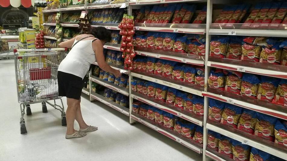 Canasta básica, alimentos, compras supermercados, NA