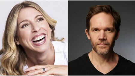 Flor Bertotti y Juan Gil Navarro. Fotos: Instagram.