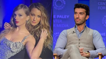 Taylor Swift, Blake Lively y Justin Baldoni. Fotos: Instagram.