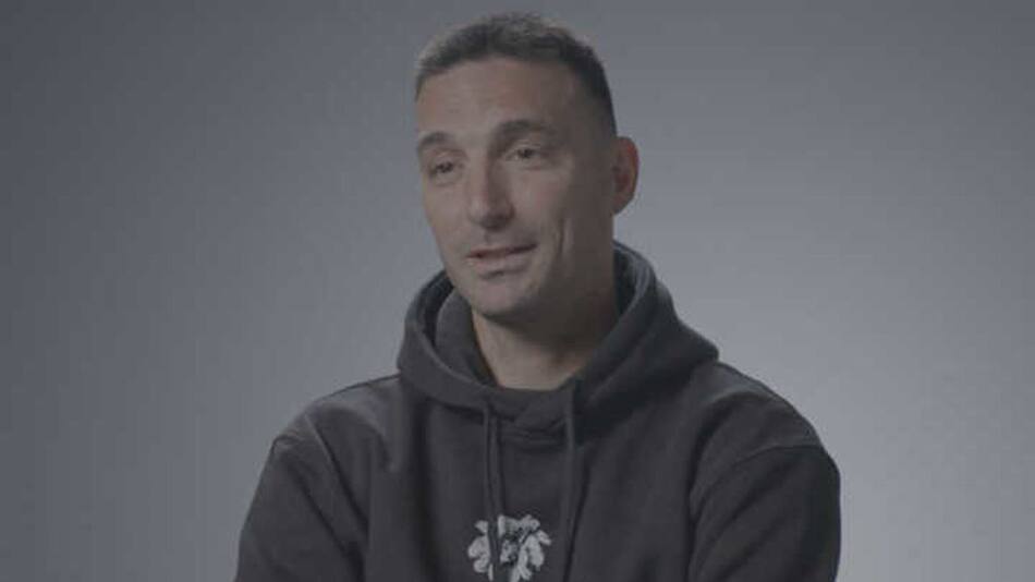 Lionel Scaloni. Foto: Captura de video.