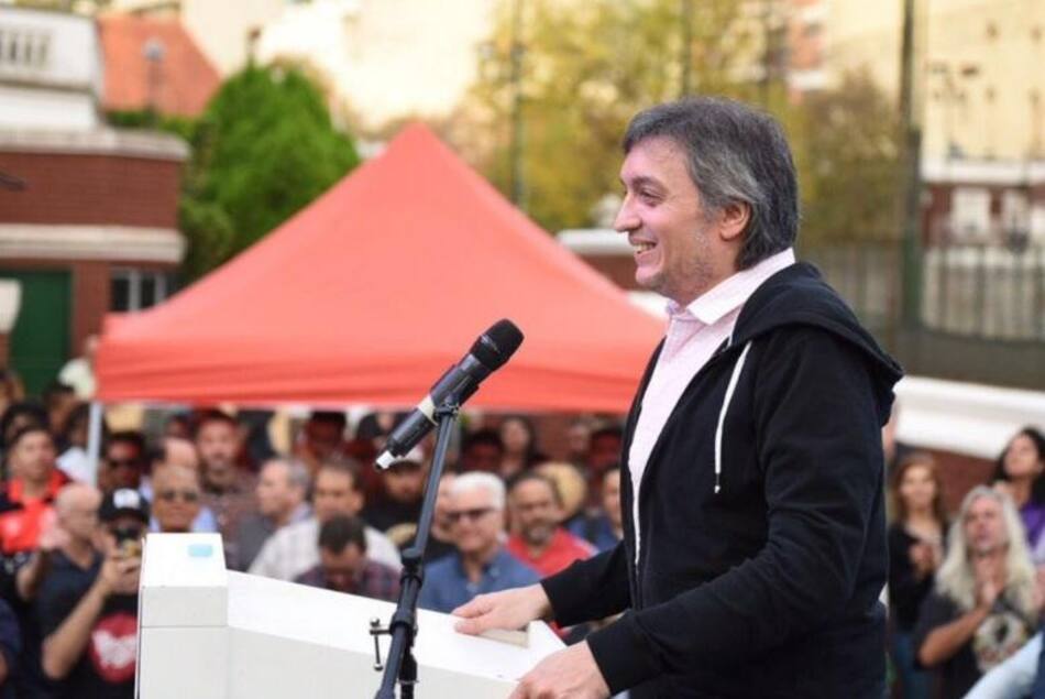 Máximo Kirchner en Ferro