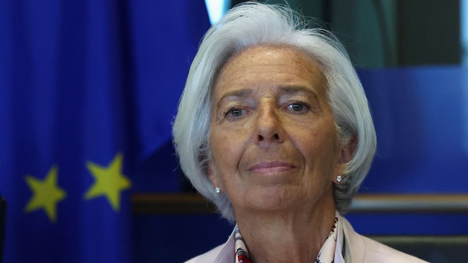 Christine Lagarde, presidente del Banco Central Europeo. Foto: Reuters.