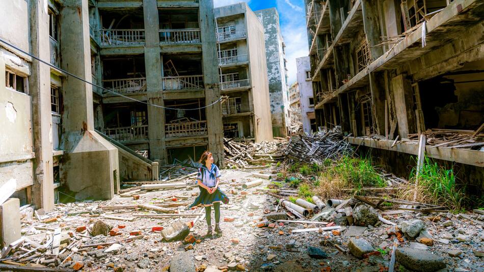 Hashima, Japón. Foto: Unsplash