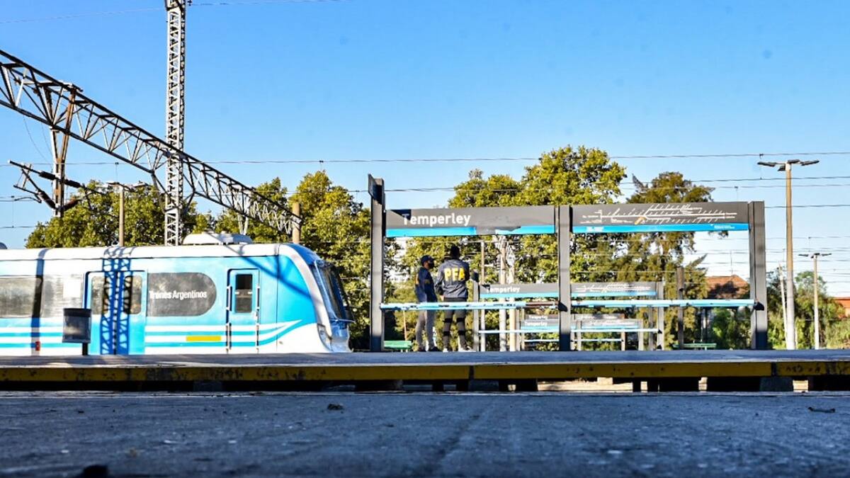 Los trenes aumentaron un 40% a partir de este lunes. Foto: X @infotrenroca.