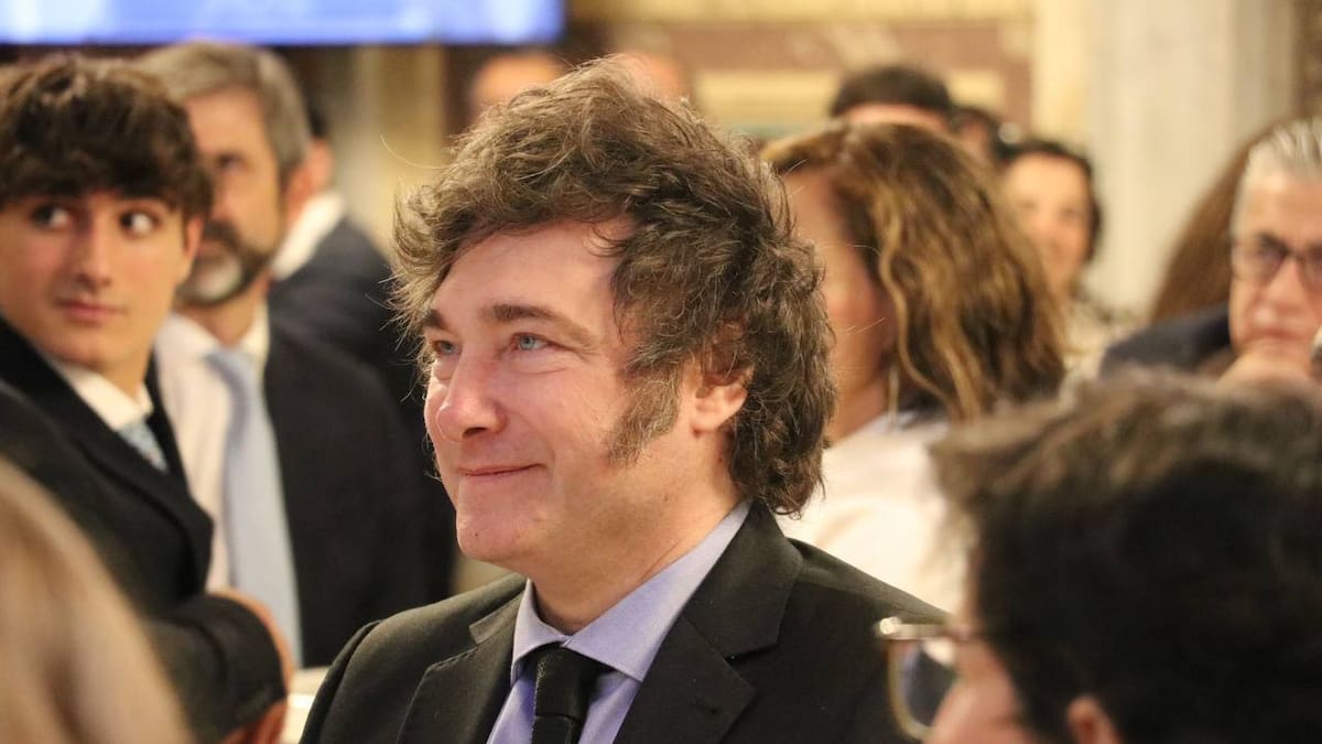 Javier Milei en España. Foto: Presidencia.
