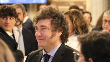 Javier Milei en España. Foto: Presidencia.