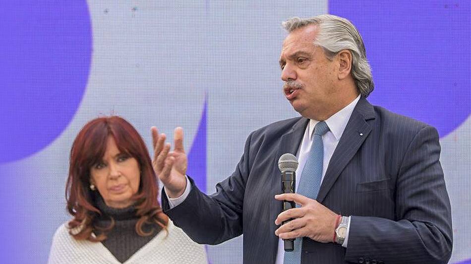 Cristina Fernández de Kirchner y Alberto Fernández, NA