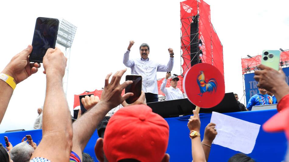 Nicolás Maduro, presidente de Venezuela. Foto: EFE.