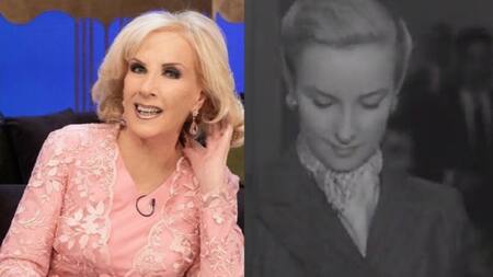 Mirtha Legrand se emocionó tras recordar el primer voto femenino. Foto: NA