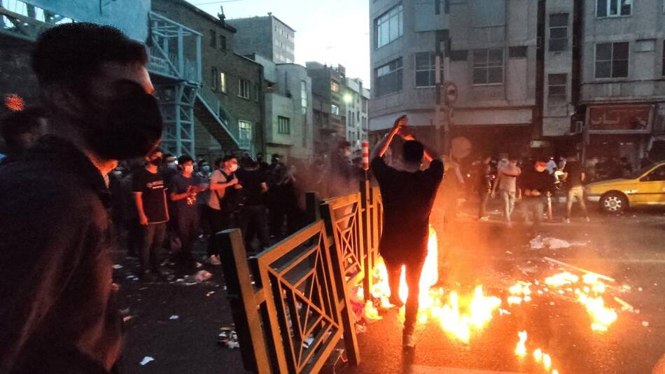 Protestas en Irán. Foto: REUTERS