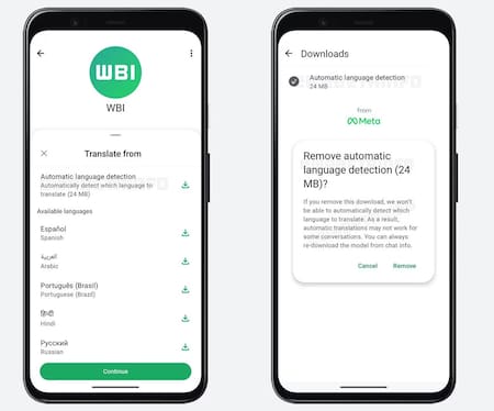 Actualizaciones de WhatsApp. Foto: WABetaInfo.