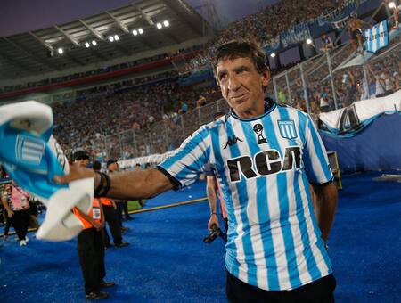 Gustavo Costas, entrenador de Racing. Foto: Reuters