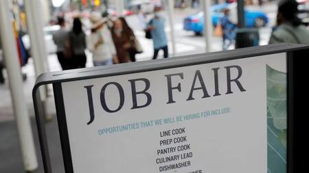 Búsqueda laboral en EEUU. Foto: REUTERS