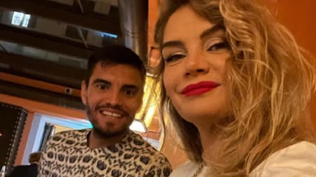 Sergio Romero y Eliana Guercio. Foto: Instagram @elianaguercio12.