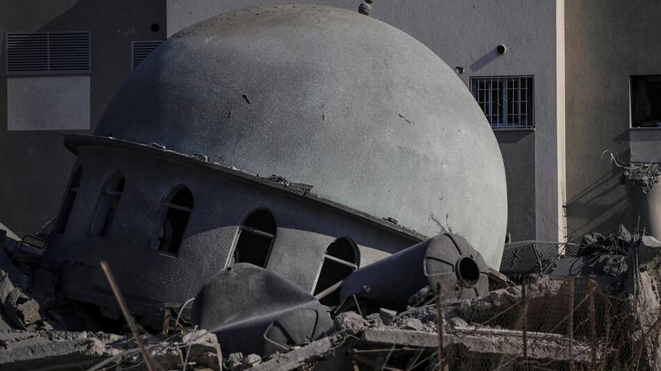 Ataque de Israel en Gaza. Foto: EFE