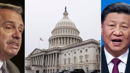 Alberto Fernández, Congreso de Estados Unidos, XI Jinping