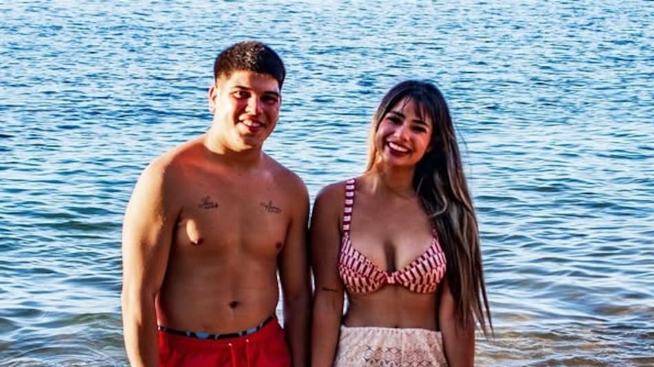Thiago Medina y Daniela Celis.
