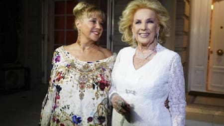 Marcela Tinayre y Mirtha Legrand