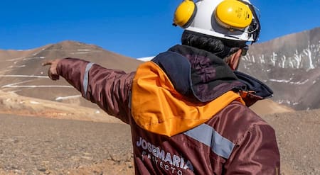 Importante hallazgo de oro, cobre y plata en San Juan. Foto: lundin mining