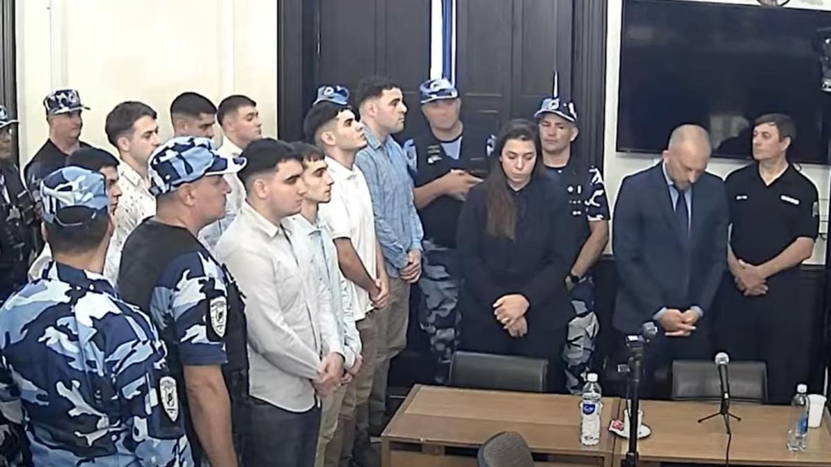 Juicio Fernando Báez Sosa. Foto: captura.