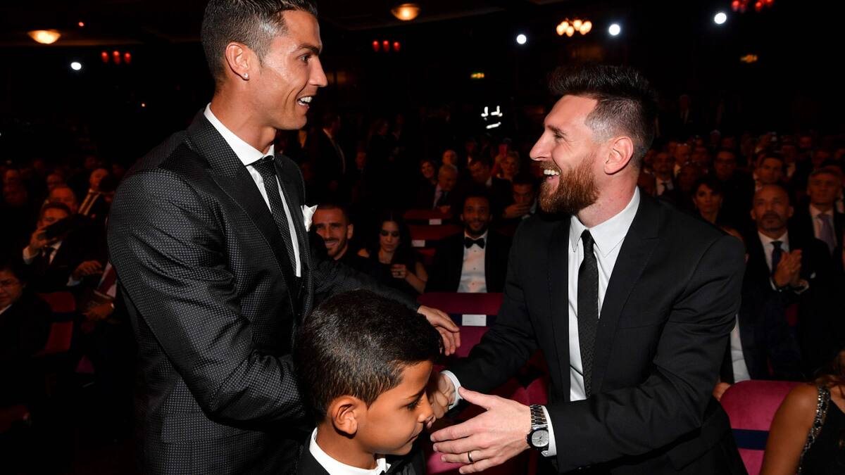 Cristiano Ronaldo y Lionel Messi. Foto: archivo NA