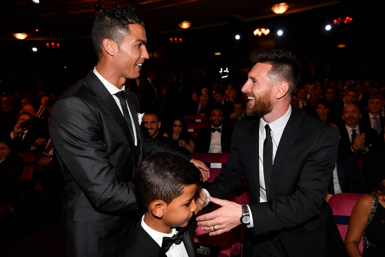 Cristiano Ronaldo y Lionel Messi. Foto: archivo NA
