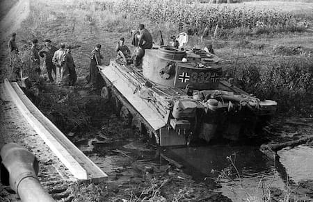 El barro y el clima dificultaron el avance alemán en La URSS. Fuente: ww2enimagenes.com