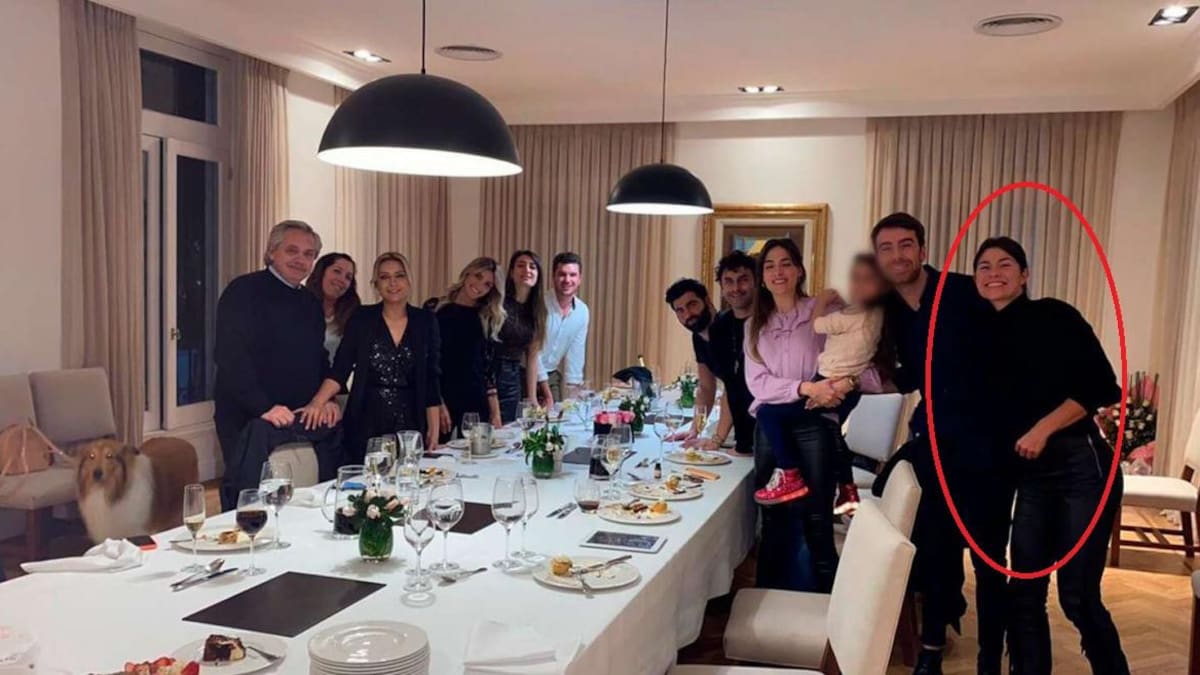 Stefanía Domínguez, presente en el cumpleaños de Fabiola Yañez
