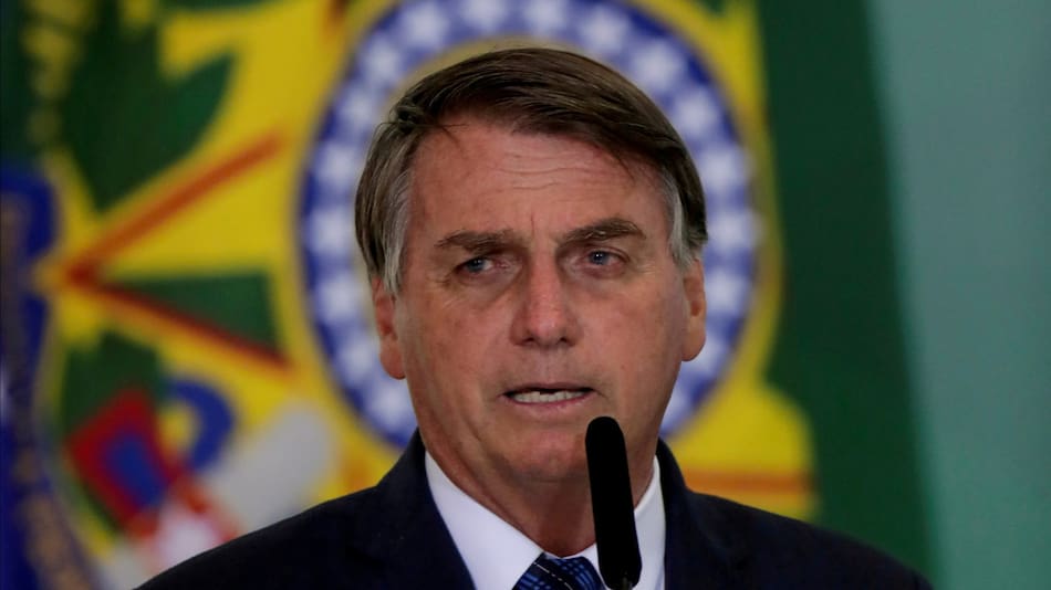 Jair Bolsonaro, expresidente de Brasi. Foto: Reuters.