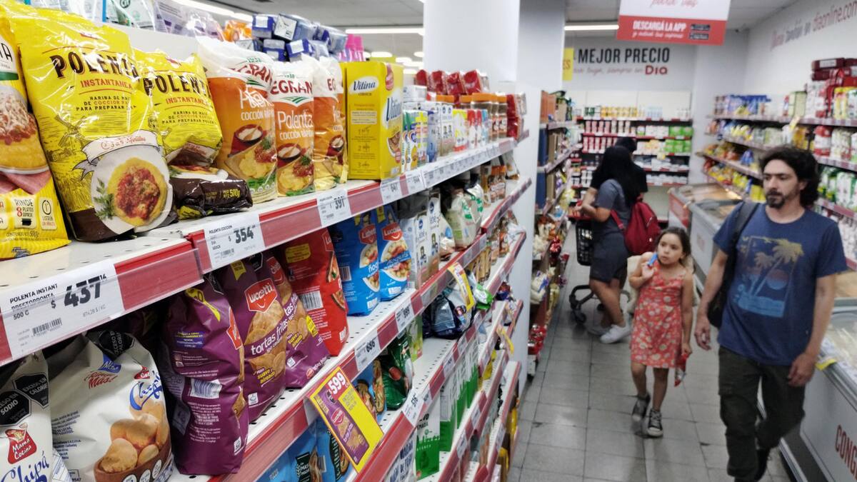 Alimentos, economía. Foto: NA