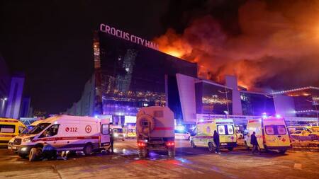 Atentado en Moscú. Foto: Reuters
