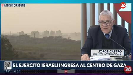 Jorge Castro sobre la ofensiva de Israel sobre Gaza.