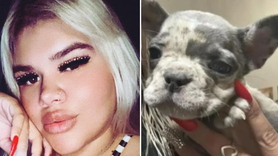 Morena Rial vende a su perro. Foto: capturas de pantalla.