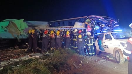 Choque fatal en la Ruta Nacional N°3 a la altura de San Miguel del Monte. Foto: X DayLombardi.