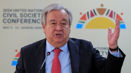António Guterres, el secretario general de la ONU. Foto: Reuters.